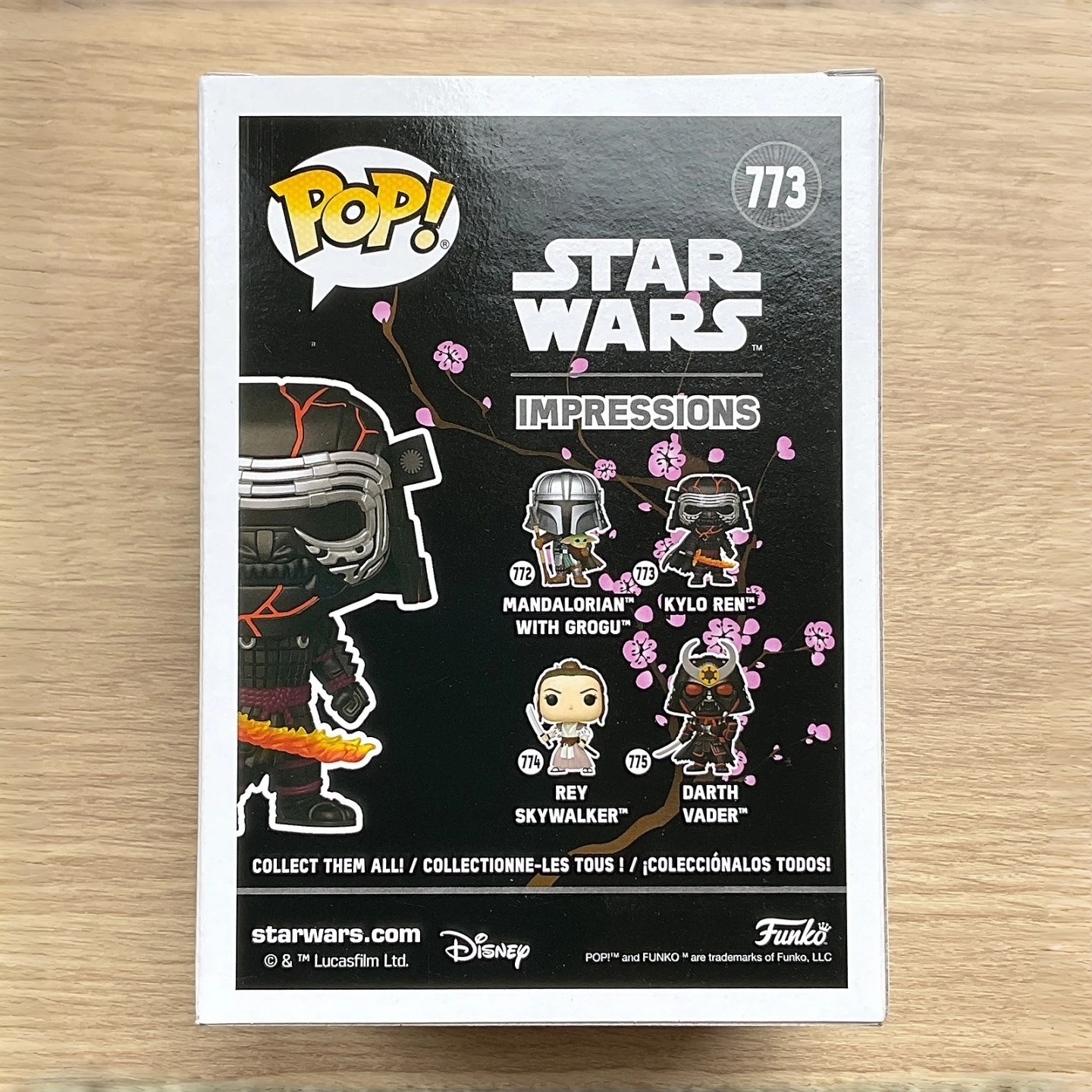 Funko Pop! Kylo Ren Impressions Figure #773 Official Licensed Limited Edition Collectible Vinyl Figures Star Wars Fans Toy Gift view 5