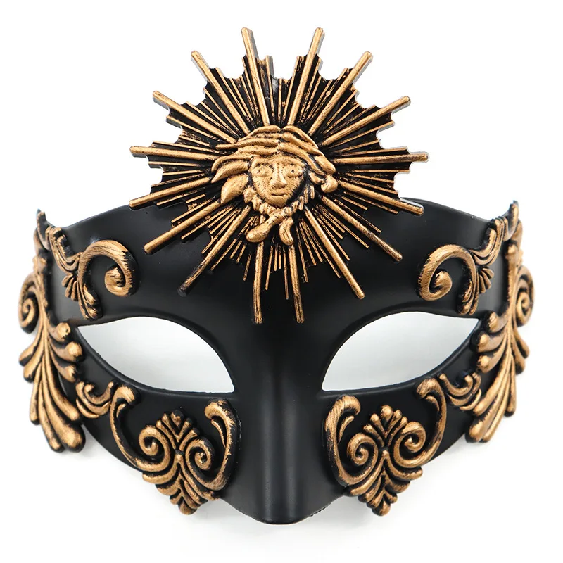 Masquerade cosplay máscara de plástico meia face homem feminino punk carnaval dia das bruxas adereços máscara de dança