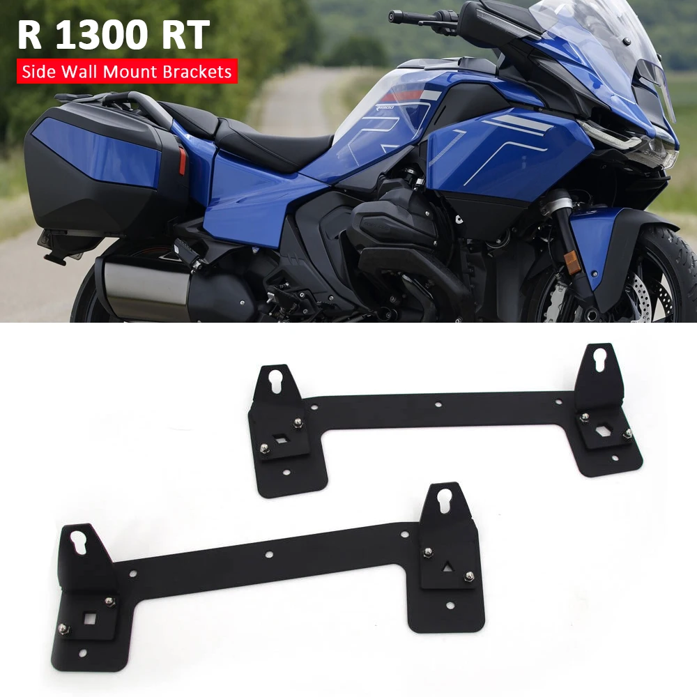 Motorcycle Luggage Side Cases Tail Box Wall Mount Pannier Bracket For BMW R1300RT R 1300 RT R 1300RT OEM Suitcase Wall Holder