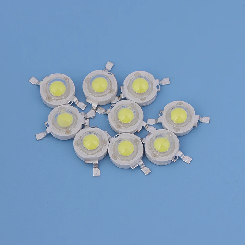 10Pcs 1W 3W High Power LED Bulb Light-Emitting Diode LEDs Chip SMD White Warm For LED Floodlight Spotlight Downlight Lamp