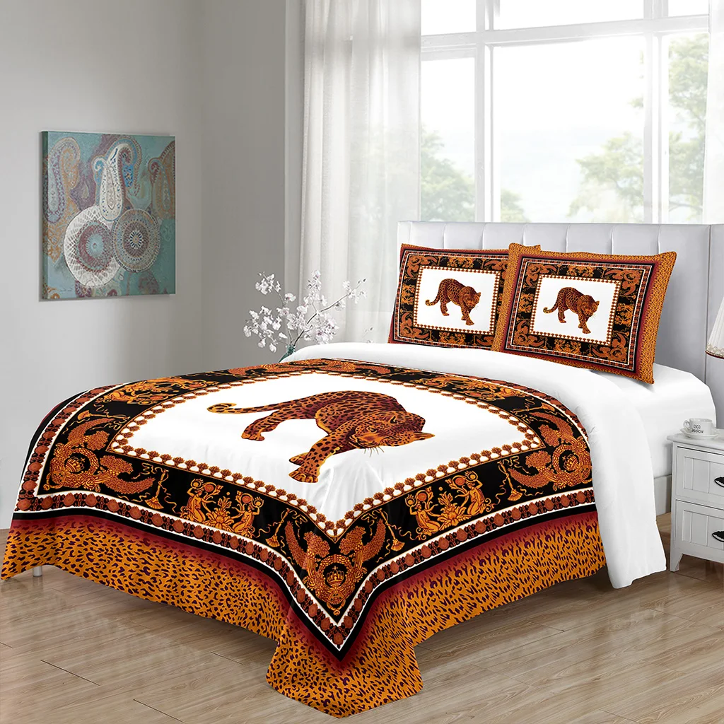 Imagem -05 - Conjunto de Roupa de Cama de Luxo para Crianças Capa de Edredão Gêmeo Rainha Rei Tamanho Completo Preto Ouro Geométrico Lugares 200x200 240x220 Pcs