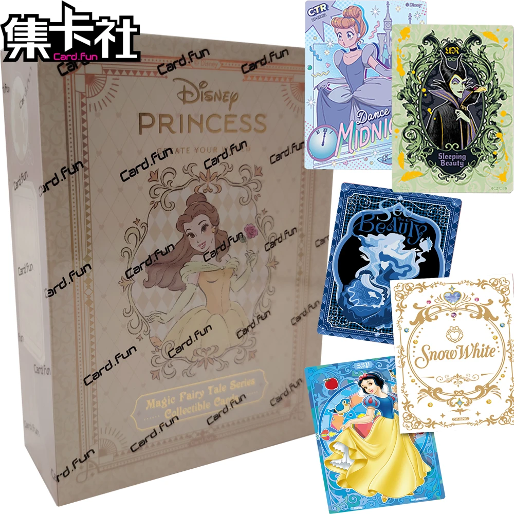 New CARD.FUN Official Princess Collection Cards Classic IP Characters High Quality Fashion Peripheral Creative Cards Kids Gifts