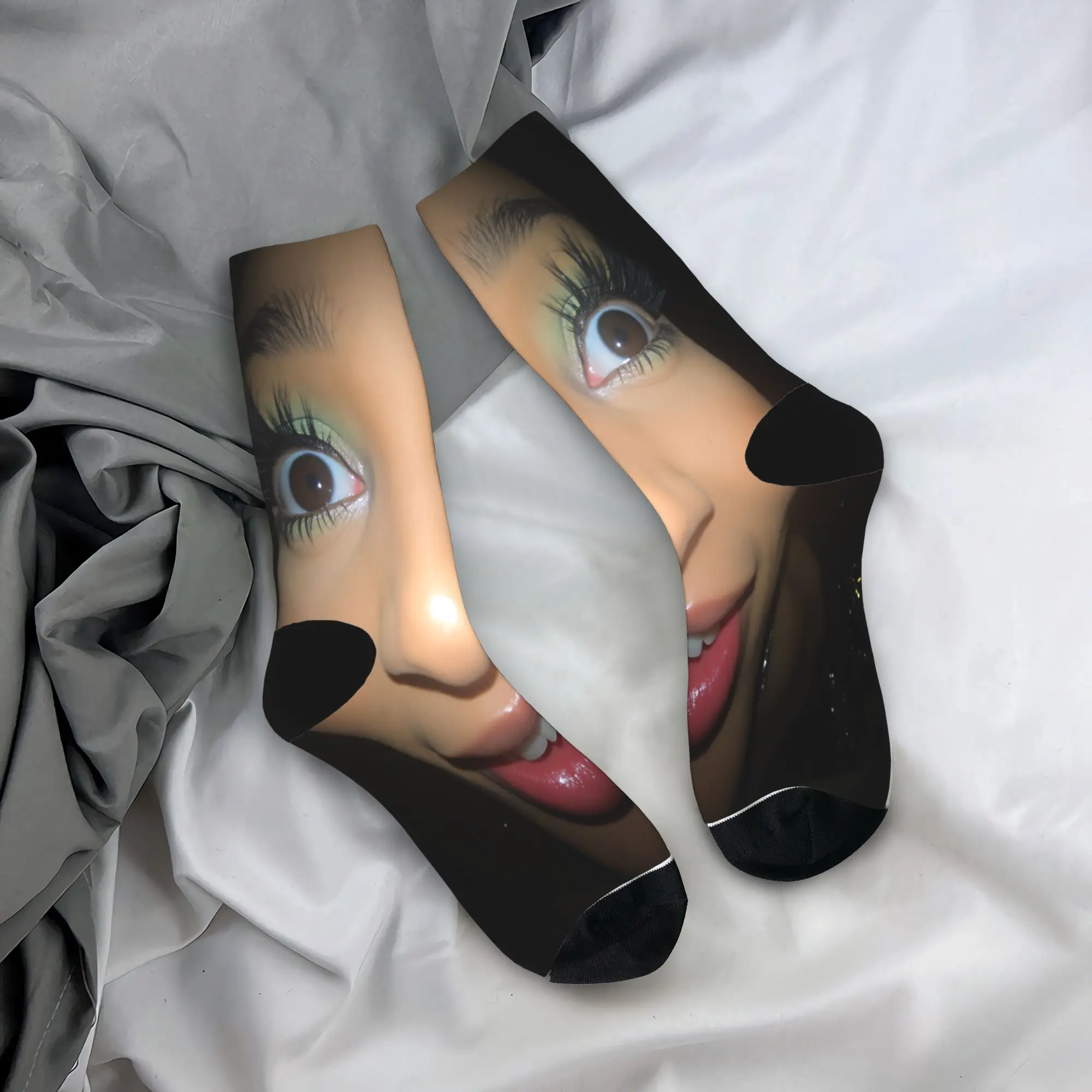 

Носки для пар, забавные чулки с изображением кота D-doja, противоскользящие качественные носки, зимние элегантные спортивные носки с графикой на открытом воздухе