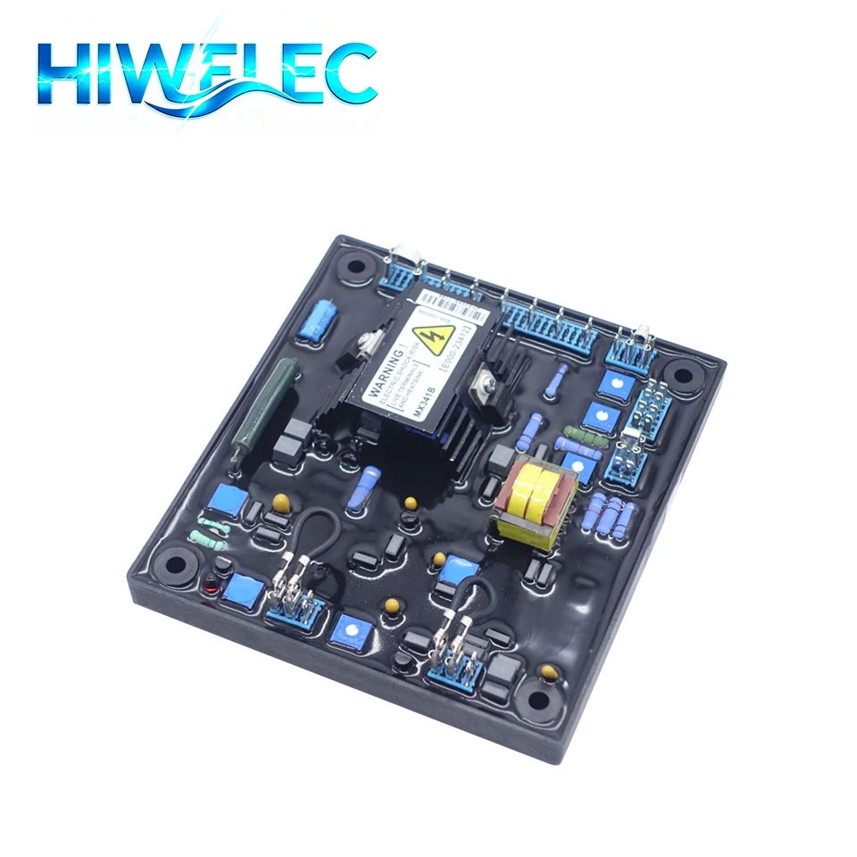MX341B Automatic Voltage Regulator AVR MX341 Control Adjuster Module Parts for Brushless Generator