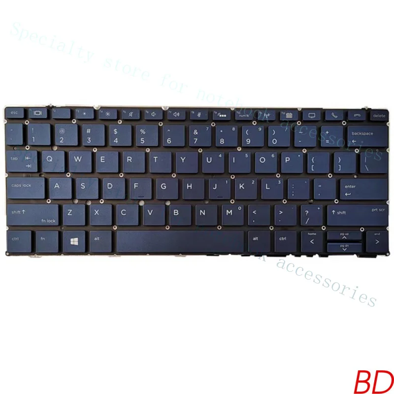 A+ Backlit Keyboard English Keyboard For HP Elite Dragonfly G2 Laptop Keyboard