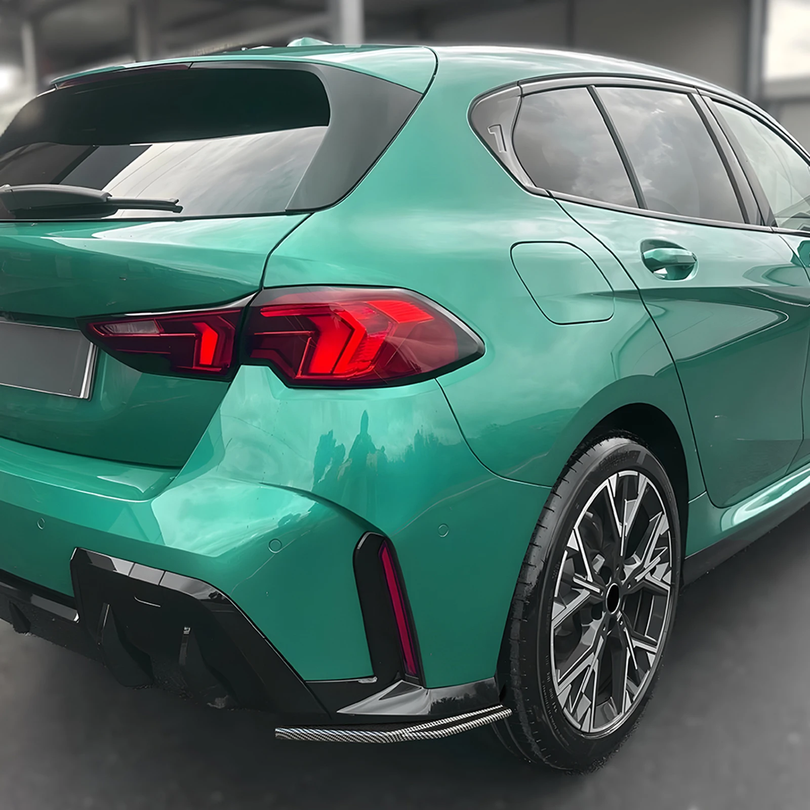 

Накладка на задний бампер, боковой спойлер, накладка на воздухозаборник, угловой спойлер-канард для BMW 1 серии F70 M Sport 2025