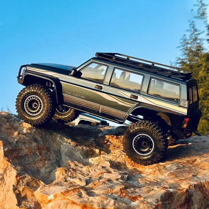 1/10 RC Auto Gemakkelijk Controle YK4107 Nieuwe Simulatie Tule Afstandsbediening Auto 4WD Dual Speed Klimmen Voertuig Off-road Voertuig Model