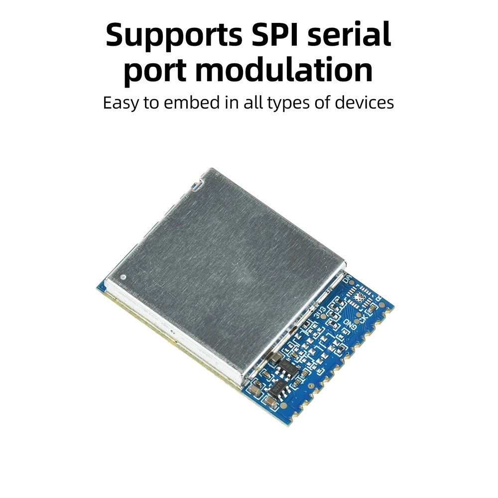 RX3364Pro-SPI 3.3GHz FPV Video Receiver Module RX3364 2500–4000 MHz Wireless Audio Video Transmission Reception Simulated Module