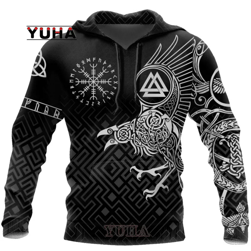 Native Wolf-Sudadera con capucha para hombre, 3D jersey con estampado, chaqueta informal, chándal