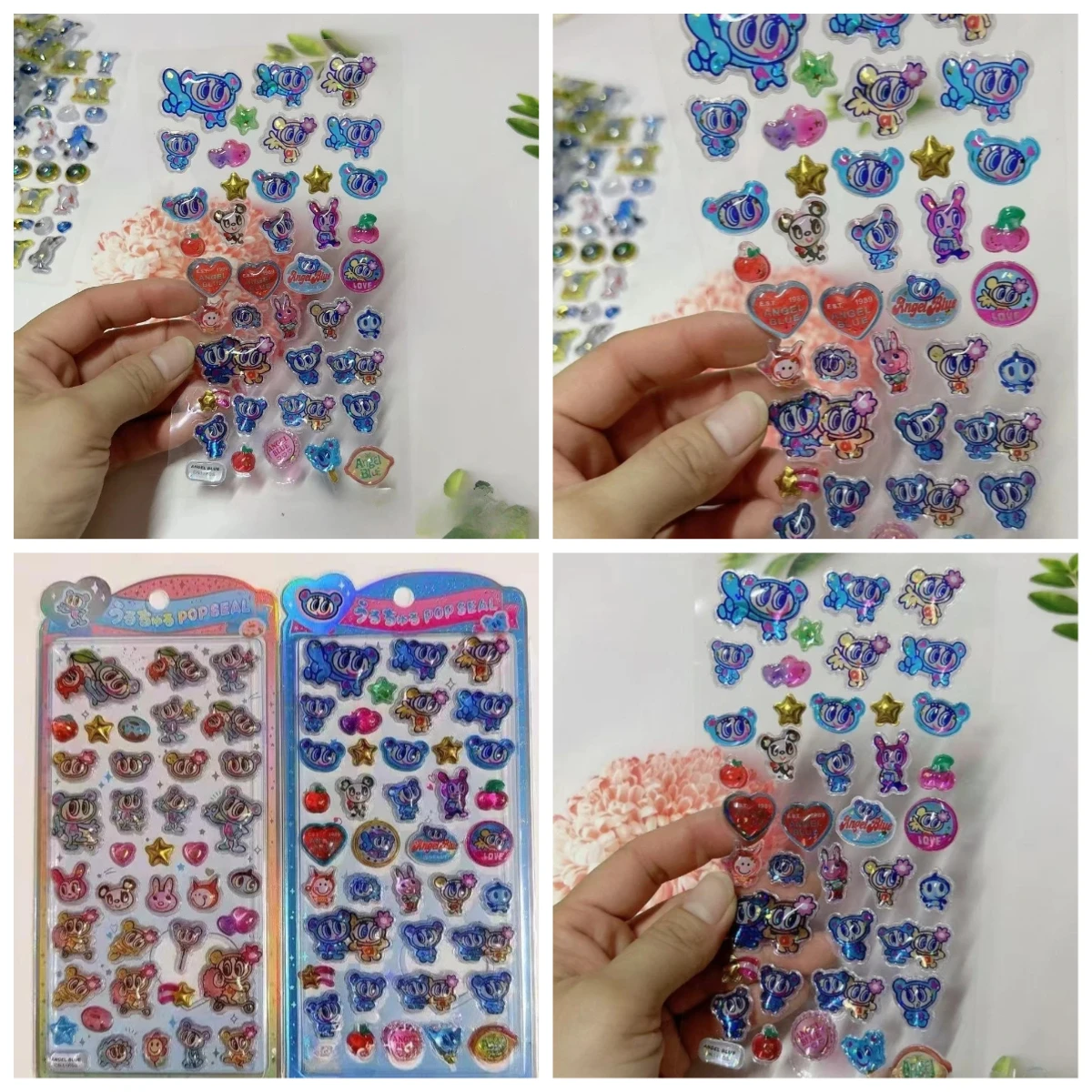 

Горячая новинка: Синие стикеры-желе «Ангел» в японском стиле для чехлов телефонов. Декоративные 3D-стикеры-игрушки для мальчиков и девочек. Подарок.