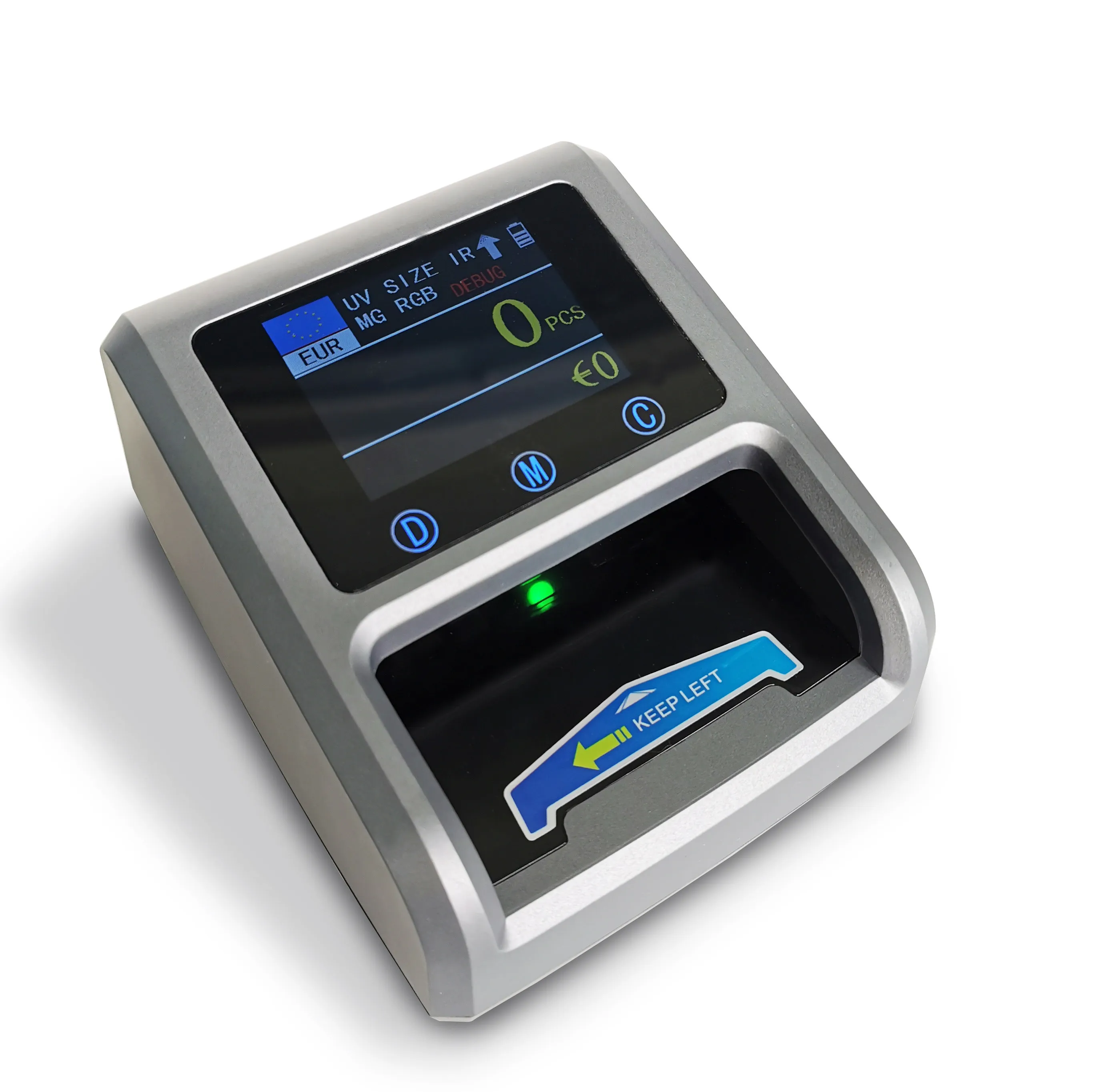 Currency Detector Machine Multi Currency Counterfeit Detection for USD EUR RUB AUD Intelligent Anti Fake Verification Device
