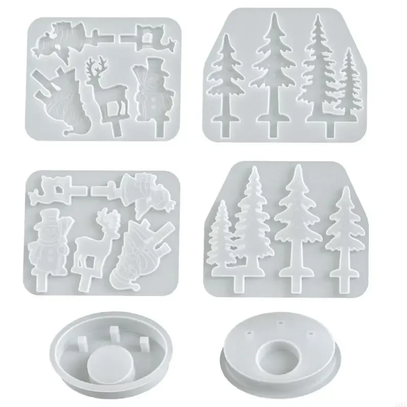 

Flexible Christmas Theme Craft Mold Multipurpose Suitable for Festival Decorations Handmade Gifts and Seasonal Crafts