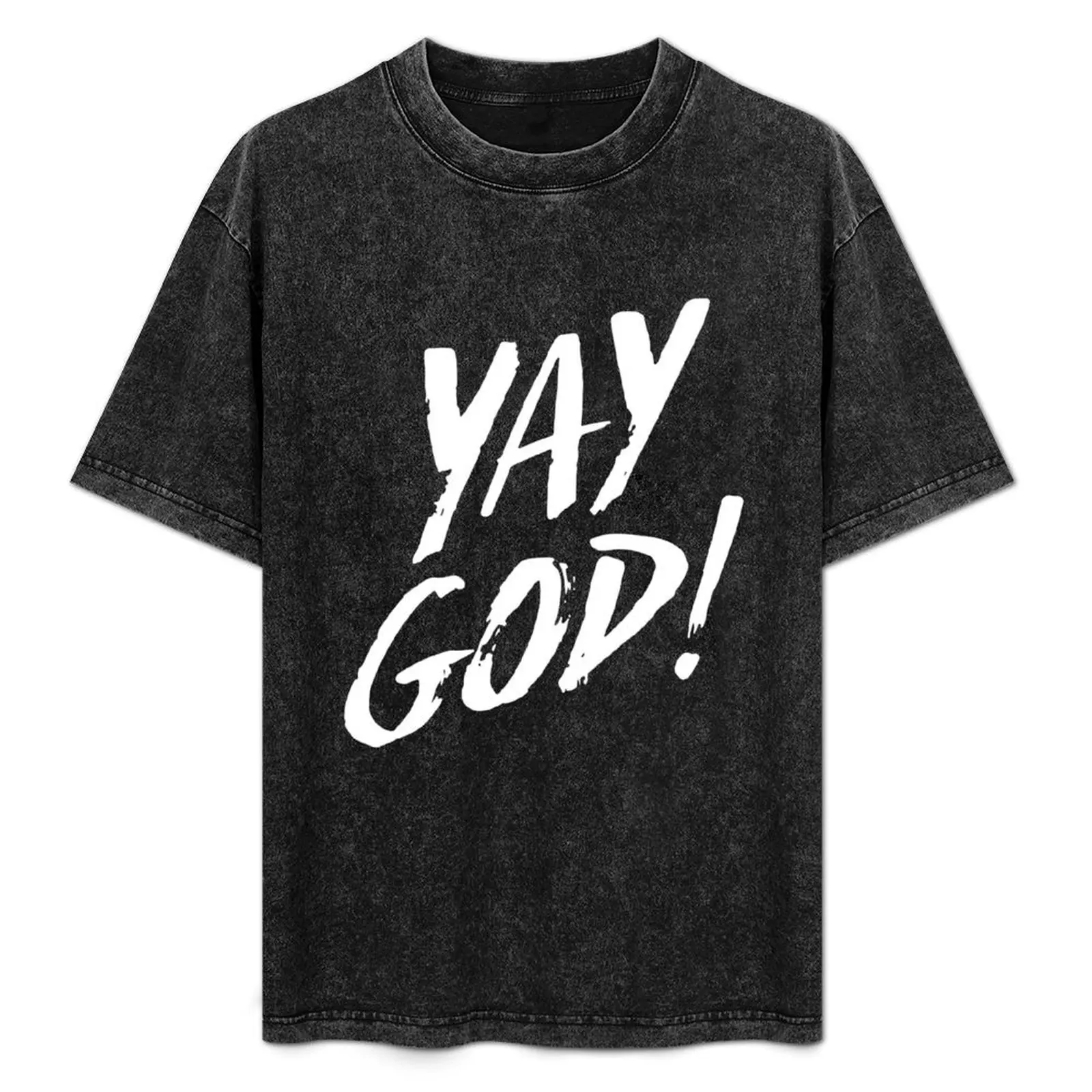 

Yay God! T-Shirt Big Size Loose Fit Tee Shirt