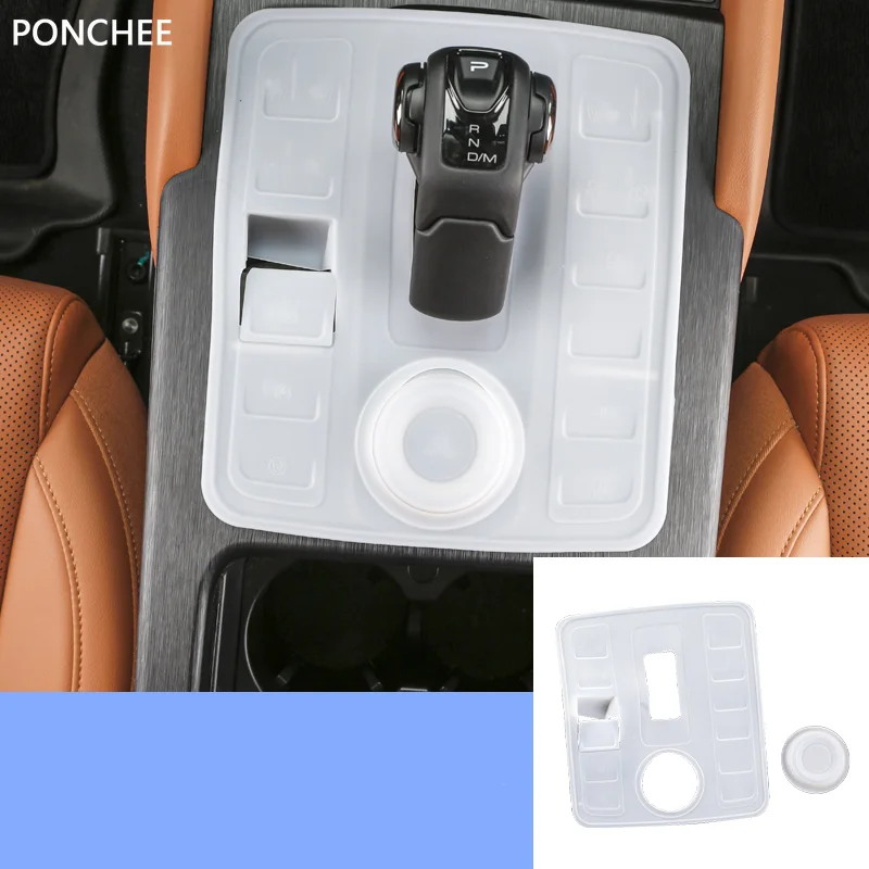 

For Haval H9 MKII 2nd 2024-2025 Central Control Exhaust Dust Cover Gear Position Panel Protective Cover Automobile Supplies