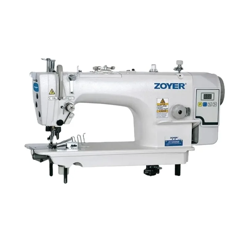 

ZY5200DQB Zoyer Direct Drive High Speed Lockstitch Industrial Sewing Machine With Side Cutter And Hemming