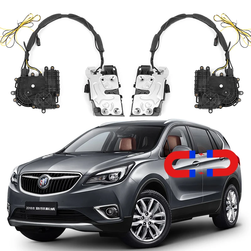 

For Buick Envision Electric suction door refitted automatic locks Car Intelligence Soft GM Close accessory tools