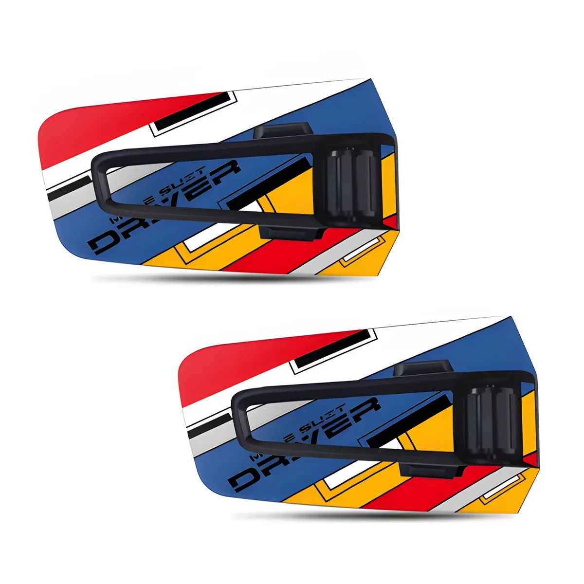 Voor Cardo EDGE Motorhelm Bluetooth Headset Decoratieve Stickers Oortelefoon Hoofdtelefoon Beschermende Decals Accessoires