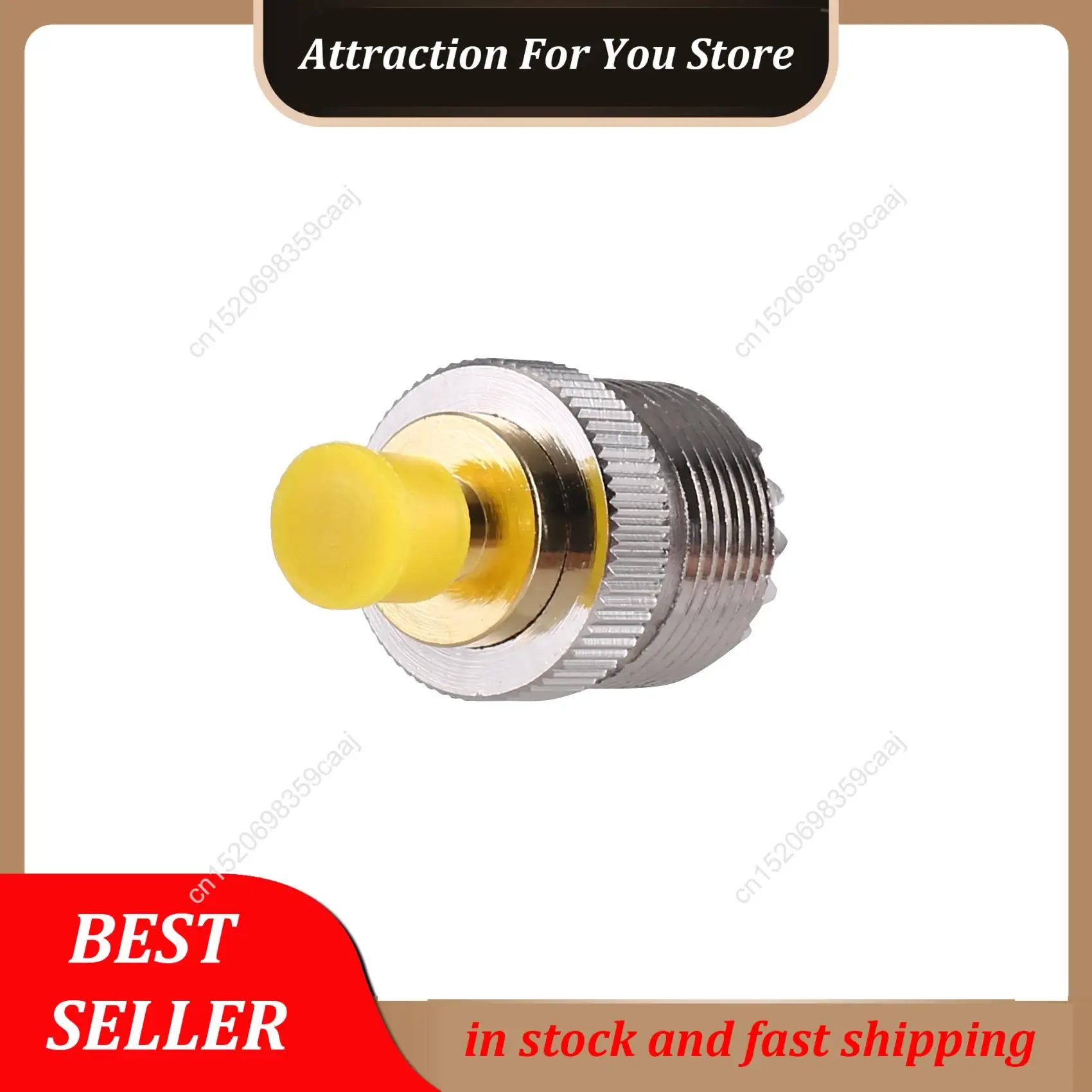 Hot Selling 10 PC SMA Female To UHF Female RF Coaxial Connector New Metal Adapter SO-239 SO239 To SMA
