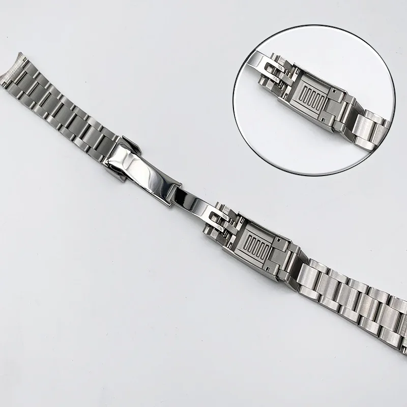 Caja de anillo de cerámica de acero inoxidable NH34 de 40mm, conjunto de esfera con correa, espejo de cristal de zafiro adecuado para movimiento 8215 2813 2836 NH35 NH36