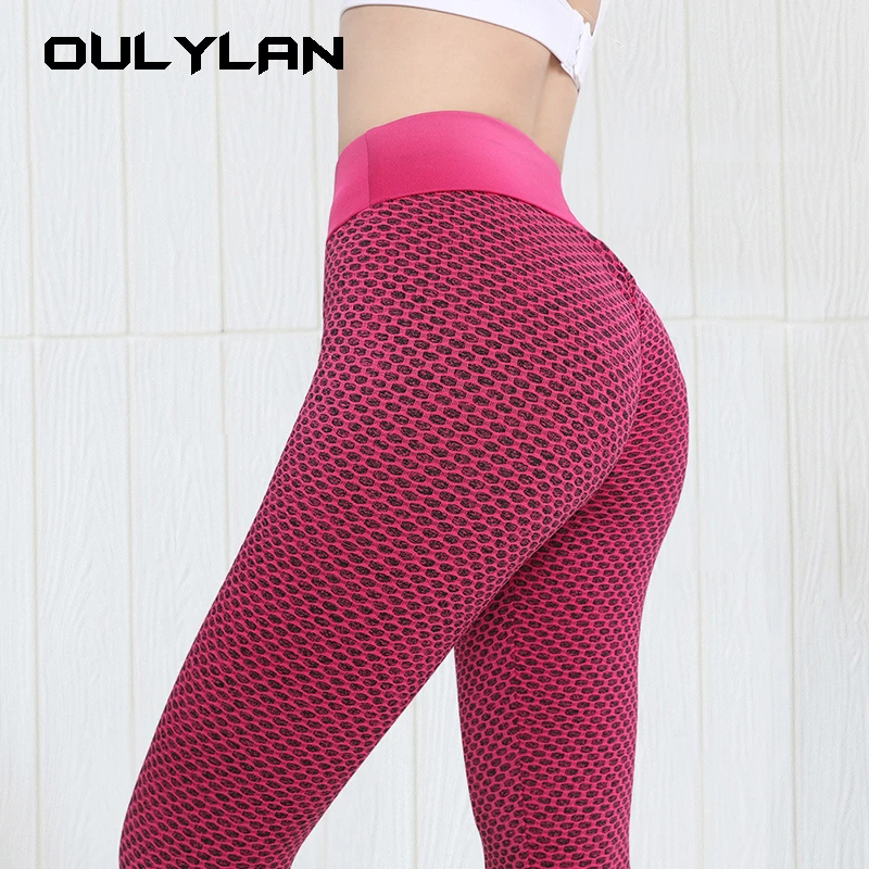 

Fitness Leggings Women Pockets Textured Leggins Push Up Sexy Booty Female Leggings For Sport Running Gym Anti Cellulite Pants