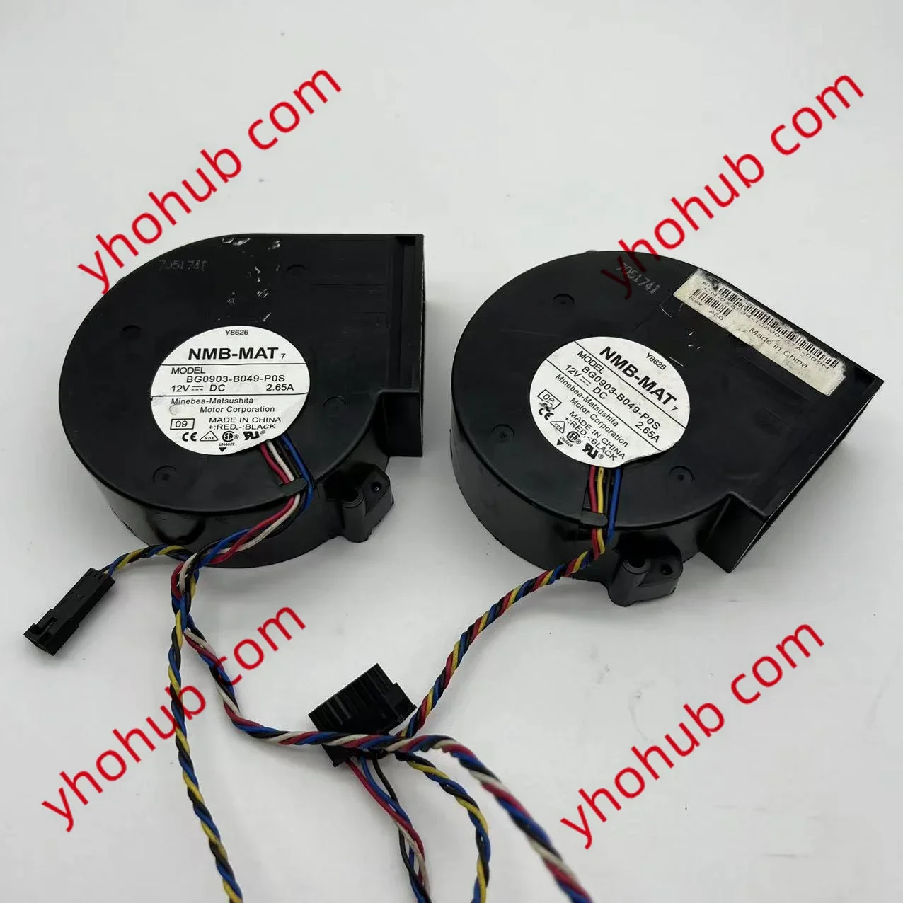 NMB-MAT X8934 PE850 BG0903-B049-P0S PE850 BG0903-B049-POS PowerEdge 850 860 DC 12V Server Cooling  Fan