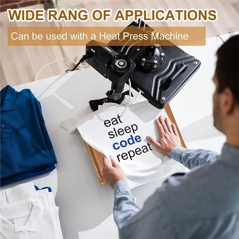 

MAKE-DIY Heat Press Kit: 18 Pcs With 4 Size Pillows, PTFE Sheets, Tape, And T-Shirt Rulers