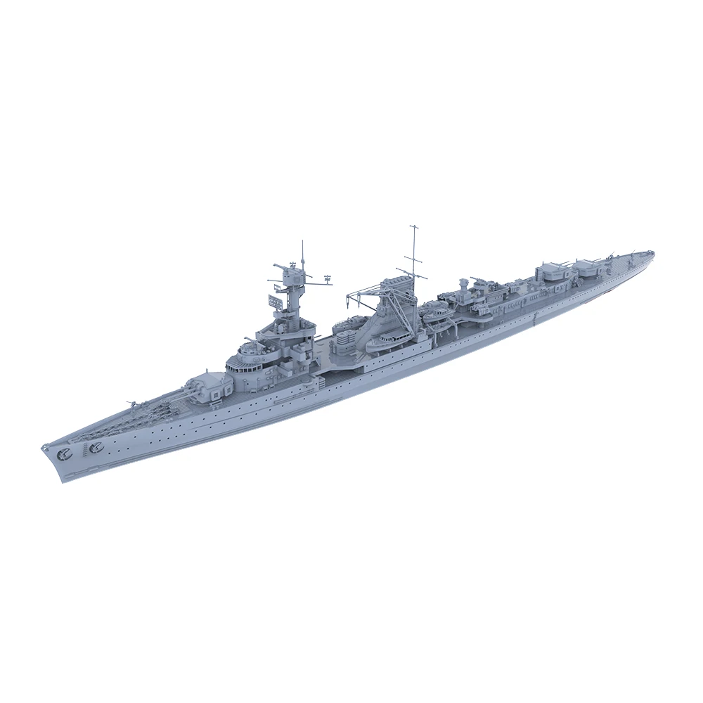 SSMODEL SSC564 1/1250 Military Model Kit German KMS Leipzig Light Cruiser WWII WAR GAMES