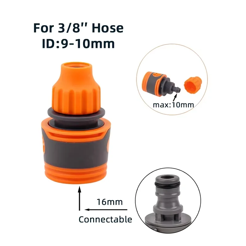 1 Stück 1/2" 3/4" 1" Gartenschlauch-Schnellanschlussadapter -EU-BPS-Gewindeanschlüsse für Wasserhähne, Spritzpistolen und Bewässerungssysteme – Detail 7
