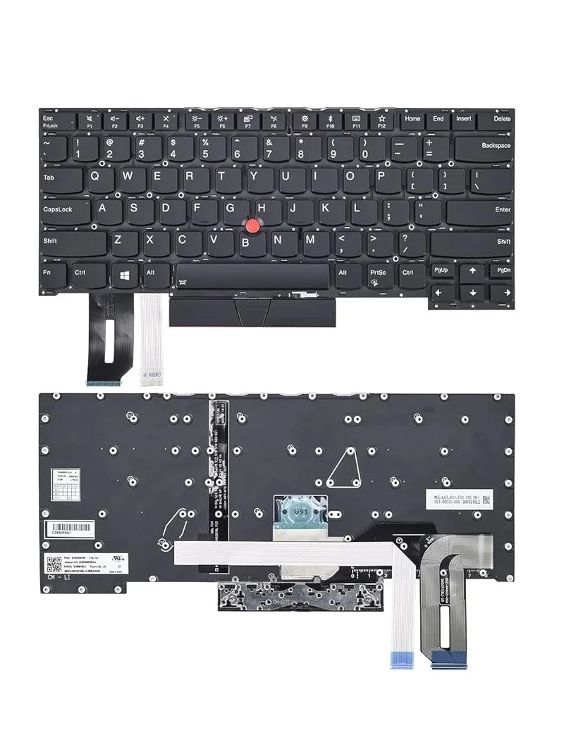 New For Lenovo ThinkPad Keyboard T490S T495S T14s Gen 1 & T14s Gen 2 Notebook keyboard US Layout P/N: SN20R66042 SN20R66067