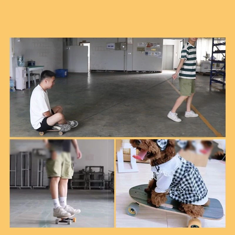 Alat Skateboard Komuter Dewasa Papan Ikan Kecil Genggam EDC Portabel Luar Ruangan