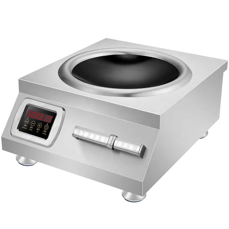 

commercial induction cooker magnetic control shift electric stove heater kitchen appliances 6000W induction cooker