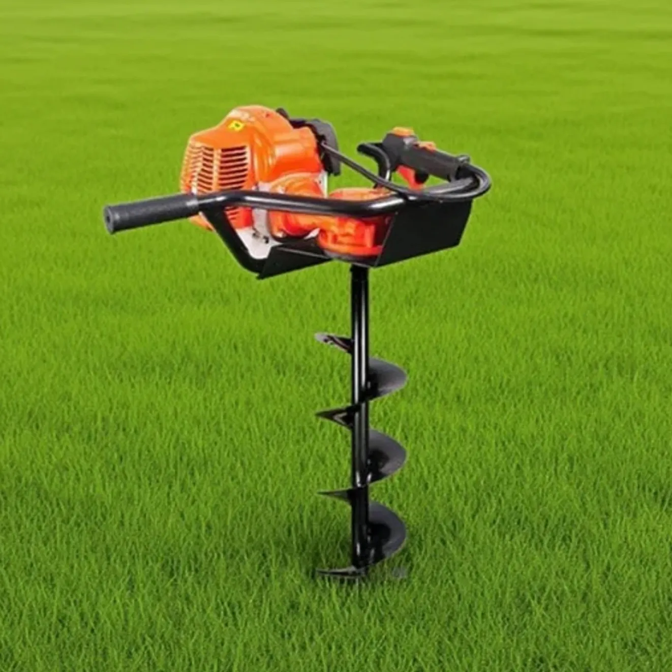 High-Power 62CC 2-Stroke Power Earth Auger for Home Use Excavator Versatile for Home Use