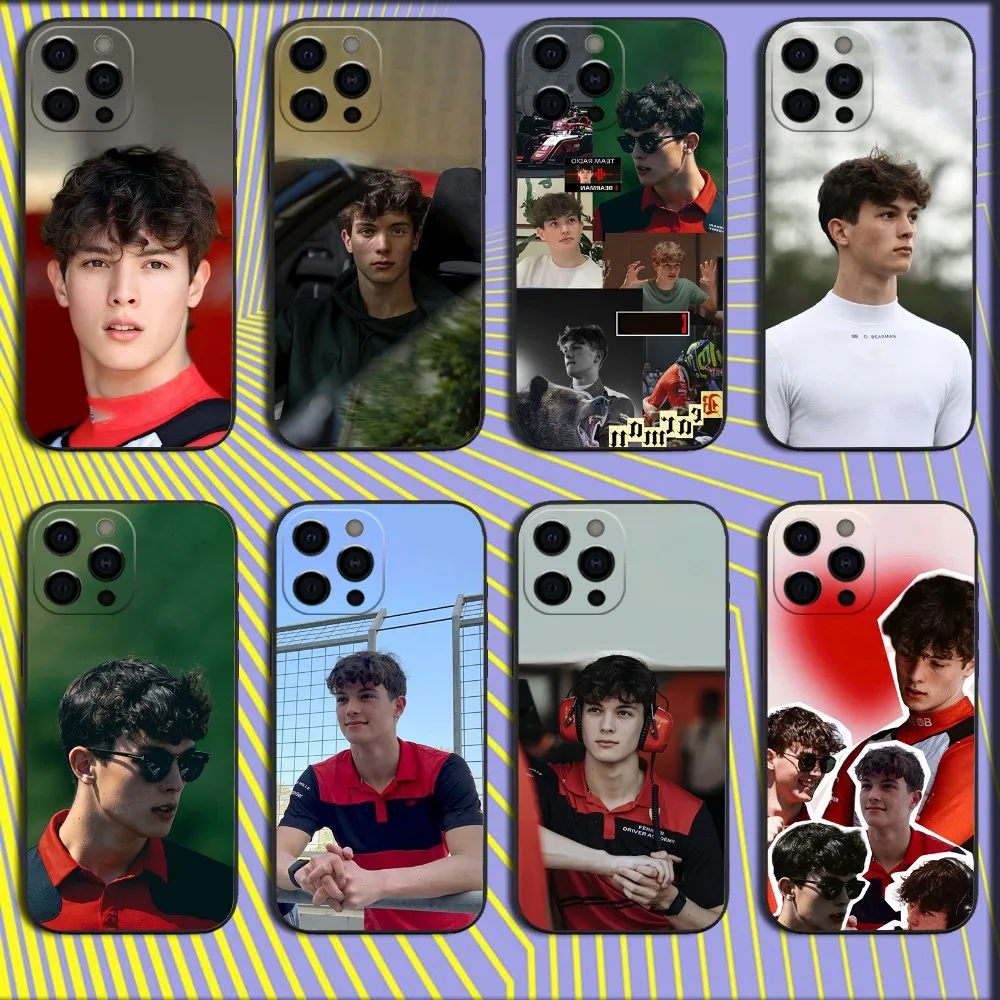 COOL BOY O-Ollie Bearman Phone Case For iPhone 16,15,14,13,12,11,Pro,X,XS,Max,XR,Plus,Mini Soft Black Cover