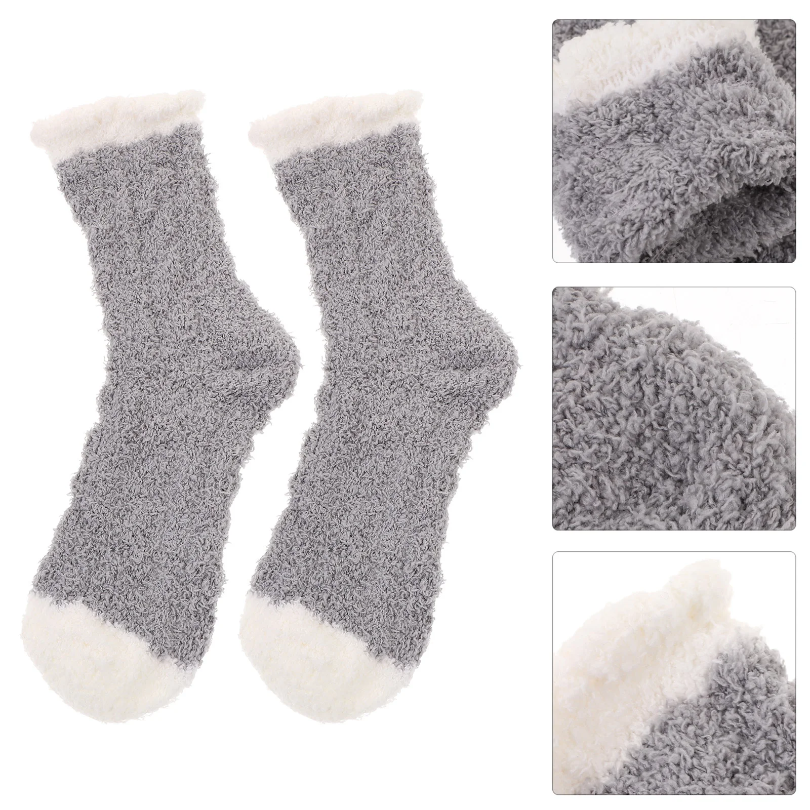 

Thickened Sleep Socks Coral Fleece Winter Warm Bed Socks for Kids Women Girls Students Soft Cozy Comfortable Footwear