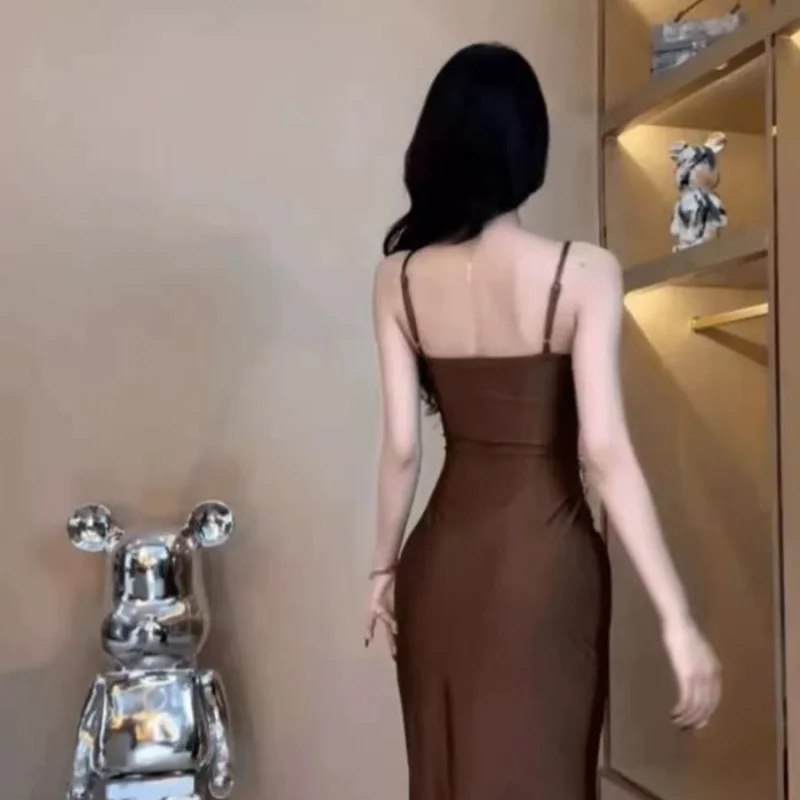 Vestidos sem mangas feminino vintage 1980s primavera algodão ajustável tripulação pescoço verificado bowknot em camadas cintura h linha a simples