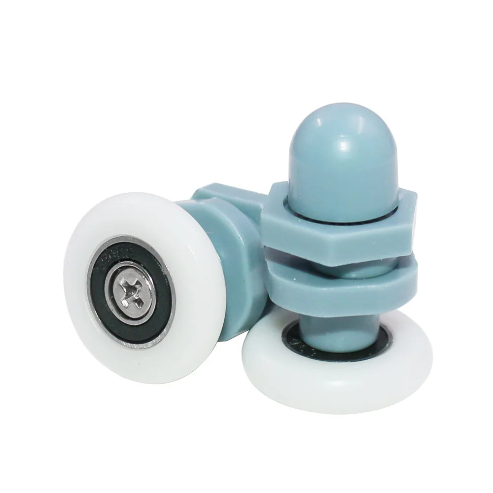 25mm/27mm Shower Room Glass Sliding Door Roller Small Hanging Wheel for Bathroom Door Window Roller Shutter Furniture Fitting