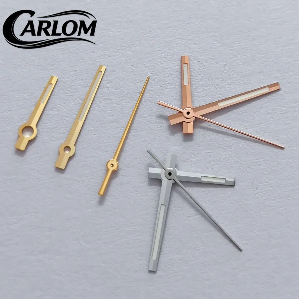 NH Watch Hands For NH35 NH36 NH38 NH39 NH70 Movement C3 BGW9 Luminous High Quality Watch Accessories Silver Rose Gold Gun image 3