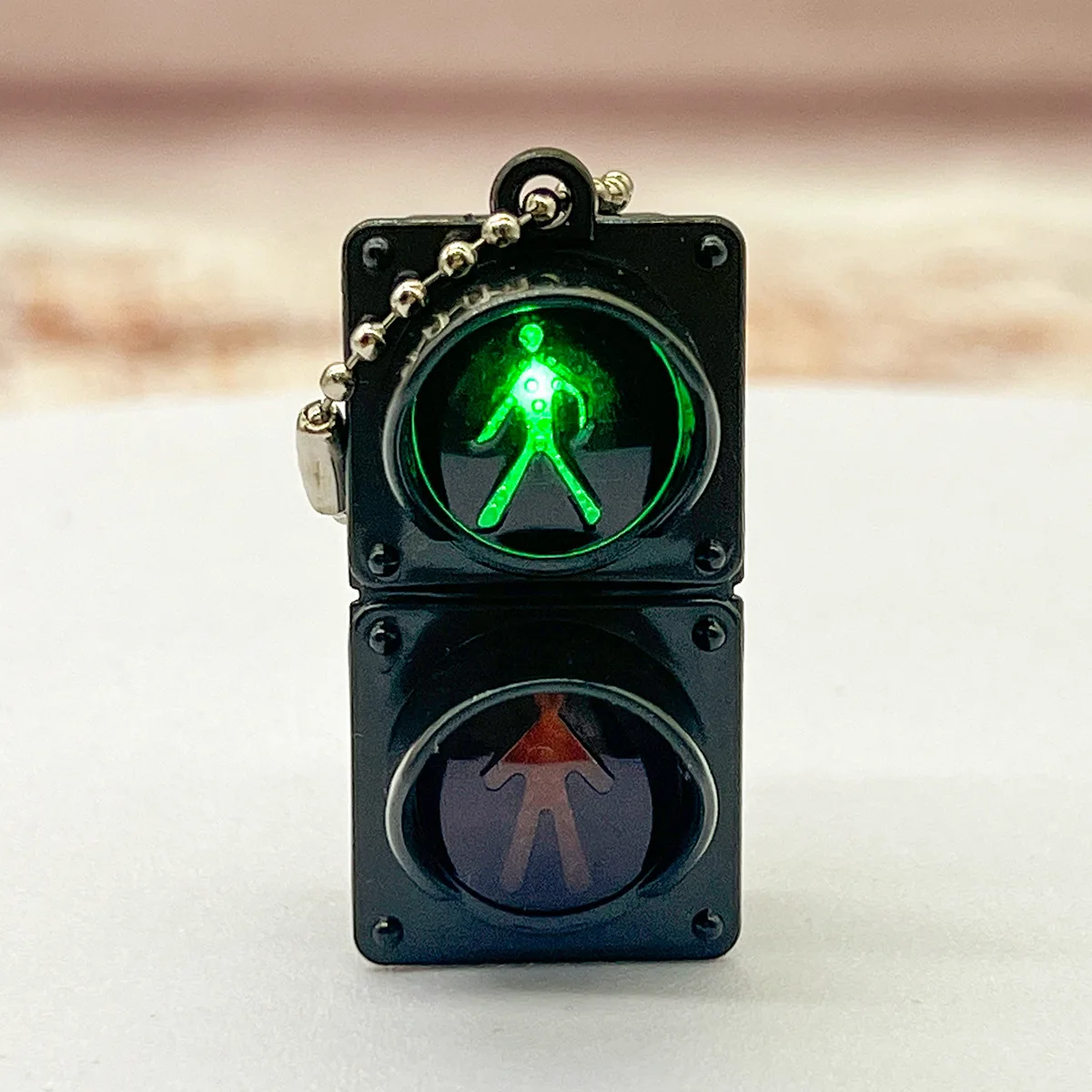 تململ لعبة محاكاة إشارة المرور الإلكترونية المفاتيح ضوء المشاة الصغيرة LED الباعثة للضوء لعبة أطفال لعبة لتخفيف التوتر هدية #6