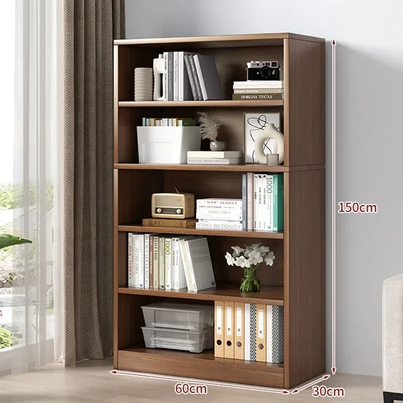 Minimalist Bookcases Retro Stackable Mainstays Collect Book Library Display Living Room Librero Organizador Storage Furniture