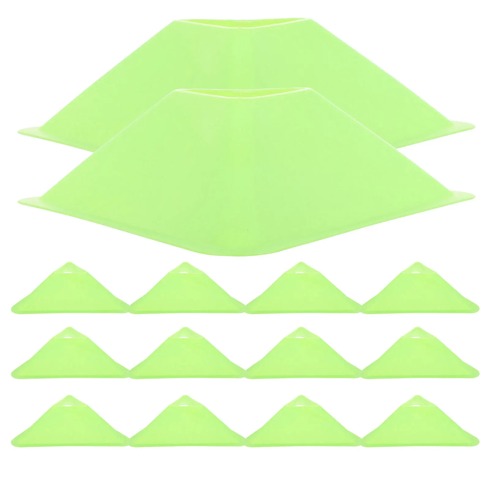 20pcs Sports Training Disc Cones Lightweight Agility Equipment For Soccer Football Basketball Field Markers Team