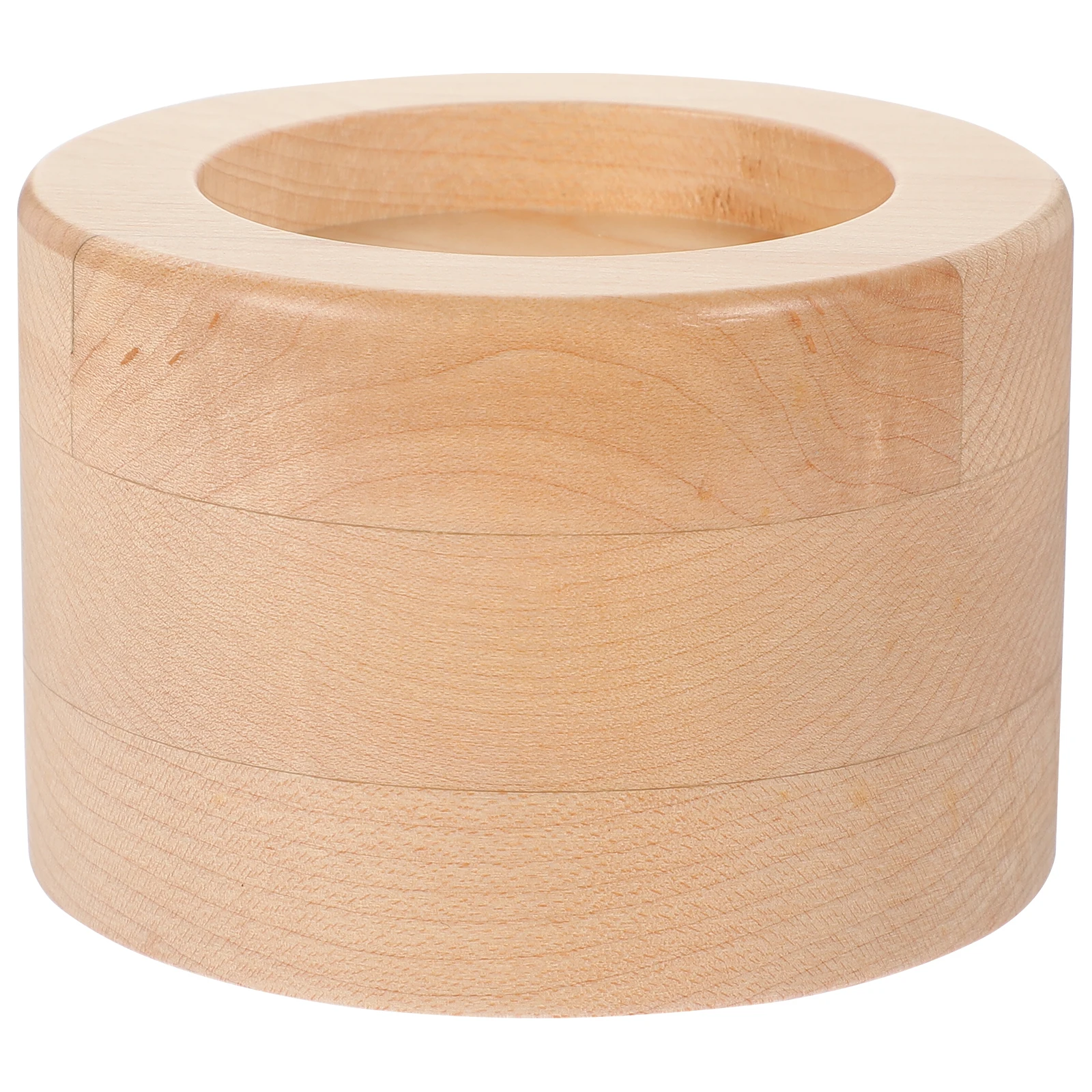 

Tamper Coffee Espresso Machine Accessories Desktop Holder Filter Wood Powder Base