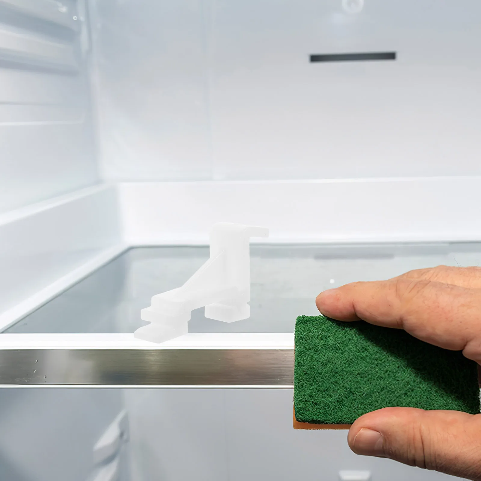 

10Pcs Durable Plastic Shelf Clips Refrigerator Freezer Support Easy Install Fixing Hooks Shelf Clips Refrigerator Parts