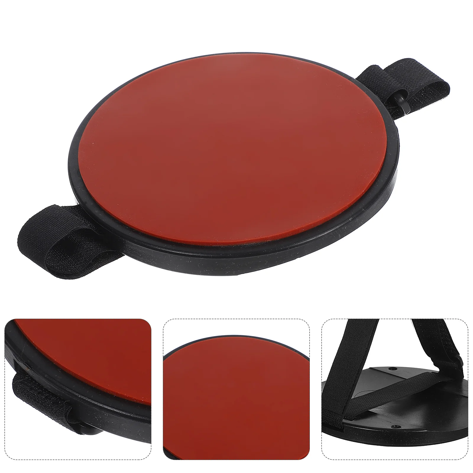 

Durable Silicone Drum Pad Adjustable Leg Straps Portable Quiet Practice Comfort Stability Various Instruments Portable Drum Pad