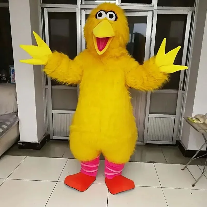 

New Halloween Big Bird Mascot Costume Halloween Christmas Cartoon Character Outfits Suit Advertising Adults Outfit