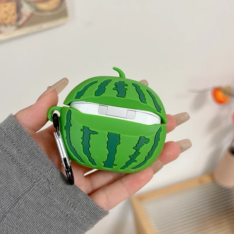 Watermelon Cute Lovely Case for Samsung Galaxy Buds Pro Live FE 2 Buds2 Pro Cover Protective Shell for GalaxyBuds 3 Buds3