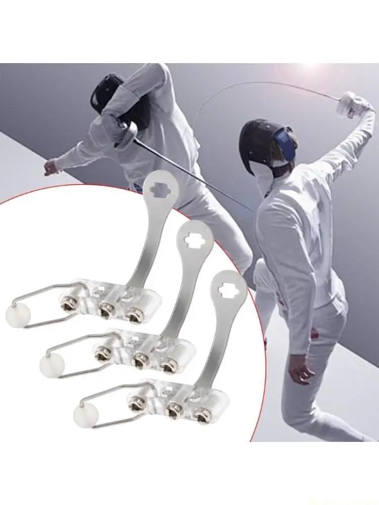 31BE Transparents Epee Epee Spare Part Supply Hook Refill Small Socket Accessory for Fencing Enthusiasts and Professional