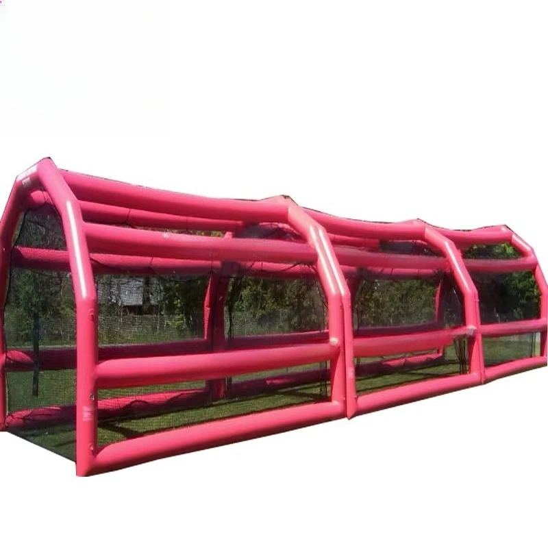 Top Quality Commercial Airtight Large PVC Inflatable Baseball Batting Cage Inflatable Sport Baseball Cage Field for Sale