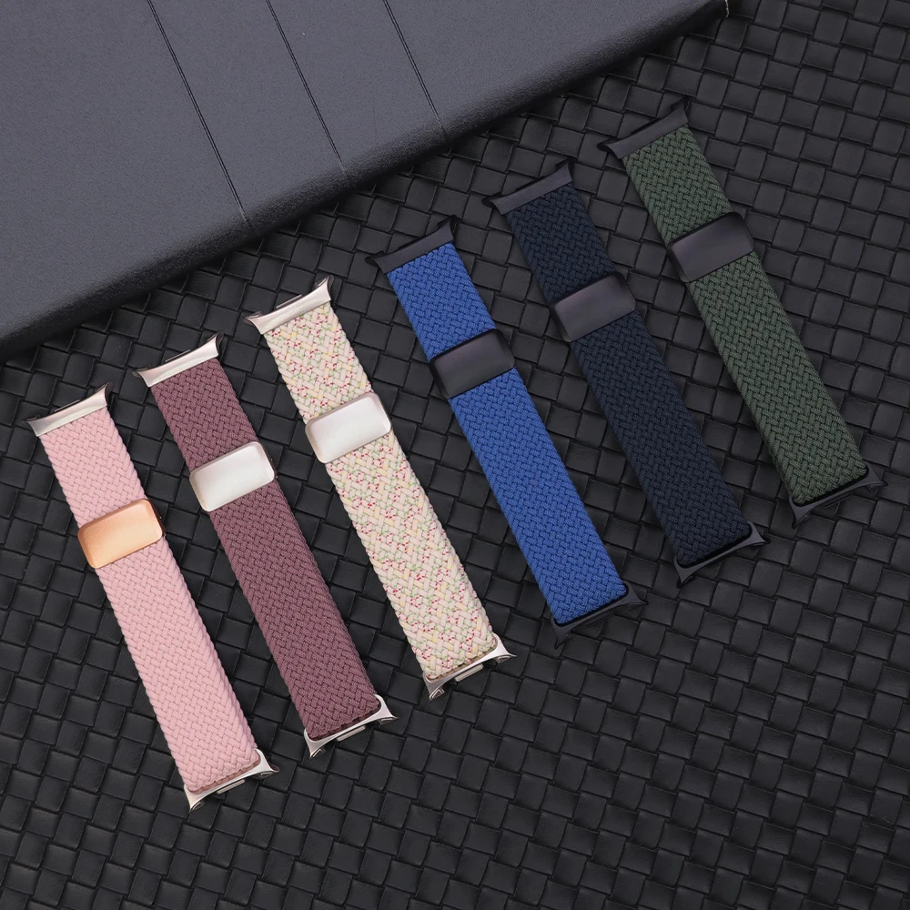 حزام مضفر مغناطيسي لساعة سامسونج جالاكسي 8 40 مللي متر 44 مللي متر/8 كلاسيكي 46 مللي متر Pulseira لا فجوات سوار لساعة سامسونج 8 كوريا