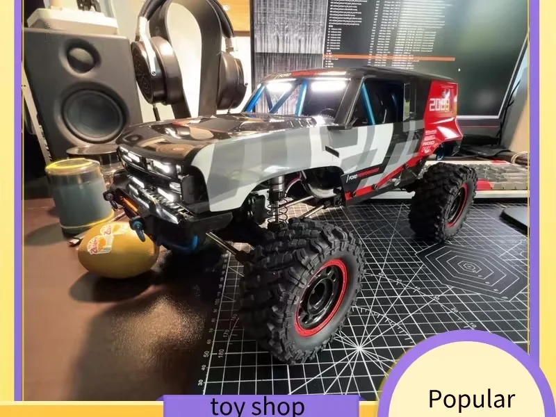 Meijiaxin Hyper Bürstenloses H12p Baja1000 RC-Auto im Maßstab 1:12, ferngesteuertes Gelände-Kletterfahrzeug mit Hochgeschwindigkeits-Vierradantrieb