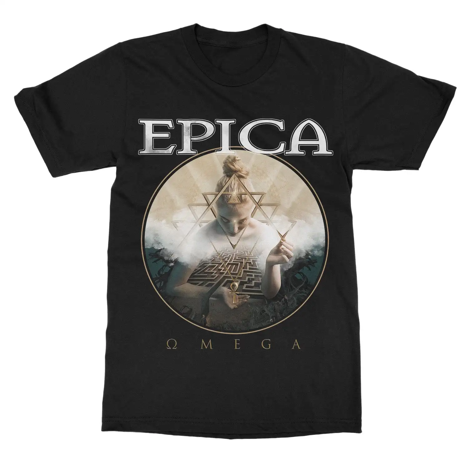 Epica THE DIVINE CONSPIRACY Band T-Shirt 100% Cotton Graphic Tee Men Women Summer Streetwear Top - view 4